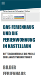 Mobile Screenshot of ferienhaus-am-schwarzen-weiher-kastellaun.de